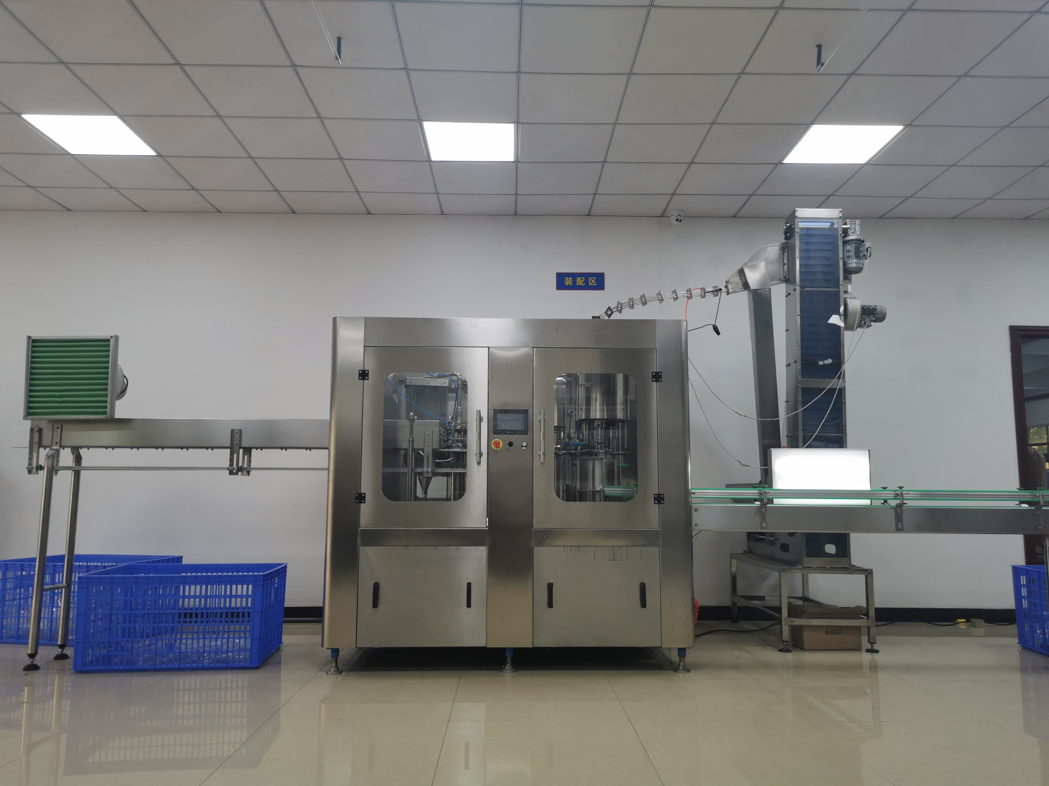 3000BPH automatic pure water machine 500ml  1500ml pet bottling mineral drinking water filling production line plant equipment