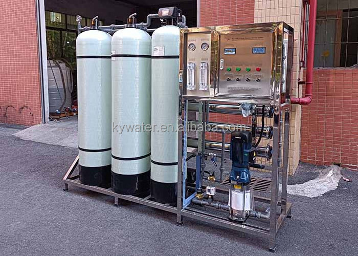 reverse osmosis pure water  filter system 20000 liters  sterilized steel water tank for industrial drinking water machine