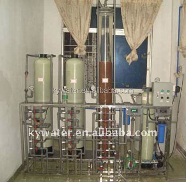 1000L/H Ion exchanger system mixed bed deionizer industrial demineralized water equipment