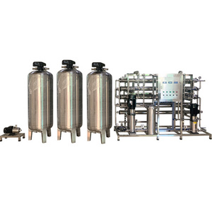 Double Stage RO Water Purification Purifying Systems Plant Reverse Osmosis Purifier Machine Stainless Steel 304 / 316 Material