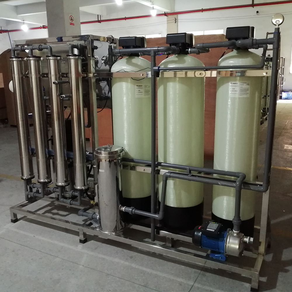 Drinking Reverse Osmosis RO Purifying Purification System 1000LPH Mineral Filter Purifier Purify Water Treatment Machine Plant