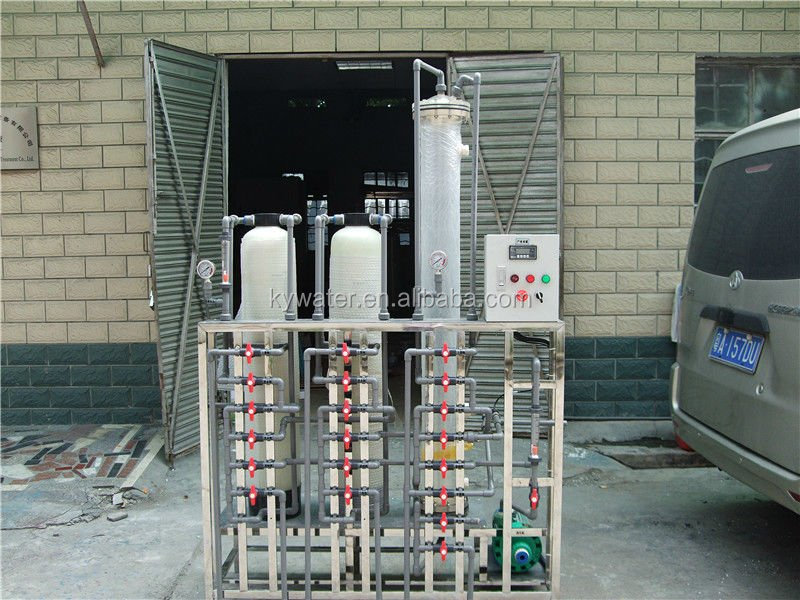 1000L/H Ion exchanger system mixed bed deionizer industrial demineralized water equipment