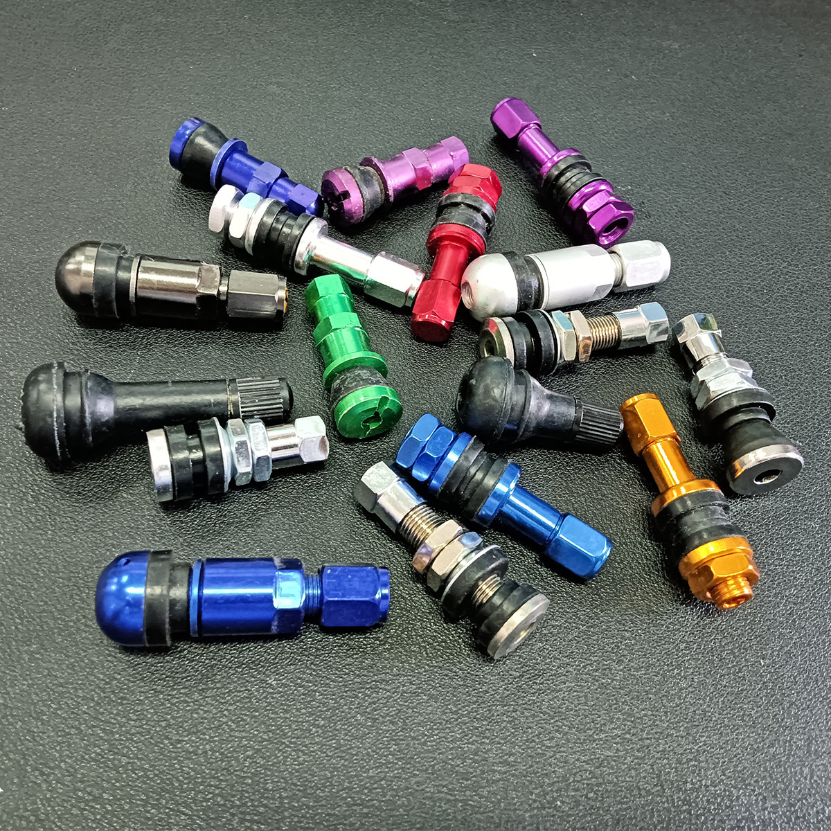 Factory Manufacturer Colorful Wheel Parts Tire Valve PVR32S TR43E PVR32Motorcycle Tubeless Tire Valve