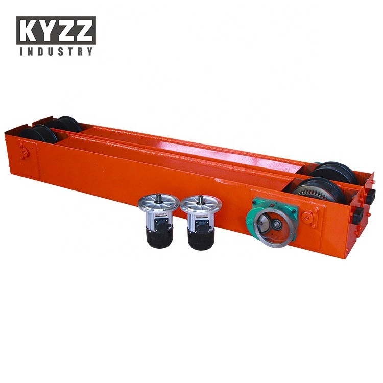 Traveling End Carriage Truck Beam Price With Motor Wheel For Single Girder Overhead Crane 10 5 Ton