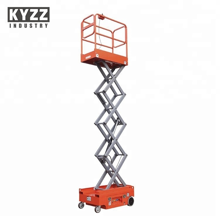 240kg 3m used portable electric mobile self-propelled small platform mini Skyjack Scissor Lift