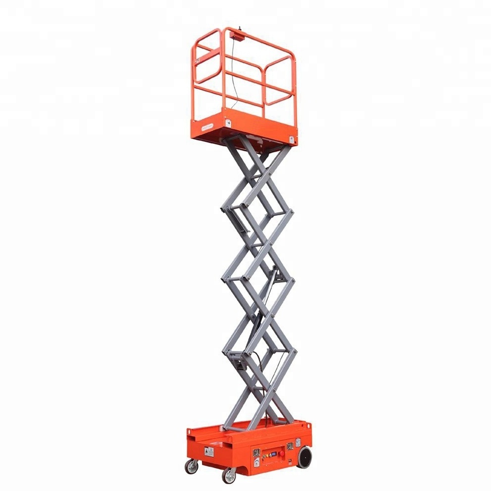 240kg 3m used portable electric mobile self-propelled small platform mini Skyjack Scissor Lift