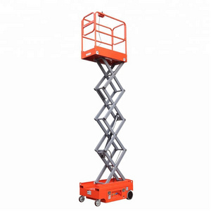 240kg 3m used portable electric mobile self-propelled small platform mini Skyjack Scissor Lift