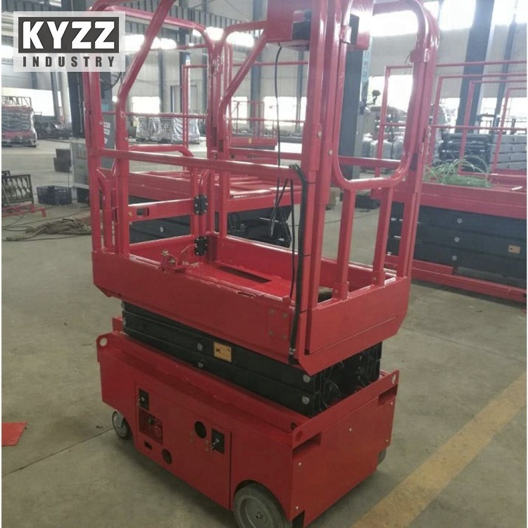 240kg 3m used portable electric mobile self-propelled small platform mini Skyjack Scissor Lift