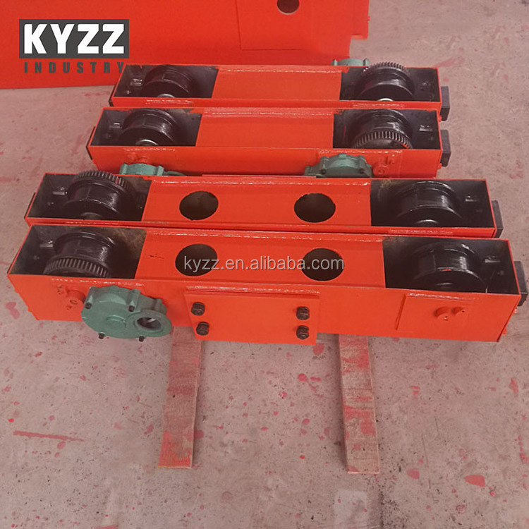 Traveling End Carriage Truck Beam Price With Motor Wheel For Single Girder Overhead Crane 10 5 Ton