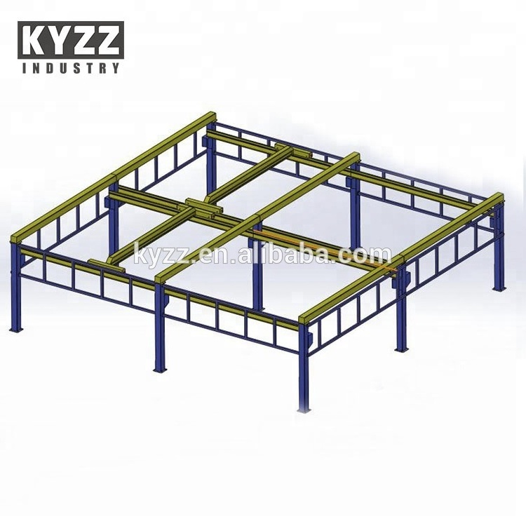 KYZZ Free Standing Workstation Used overhead Bridge Crane 2 3 5 10 20 ton Price for Sale