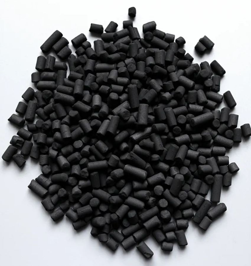 3mm 4mm Factory Price Columnar Active Charcoal Bulk Coal Pellet Activated Carbon