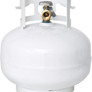 Wholesale Flame King YSN11SQT 11 Pound Propane Tank Cylinder Squatty with Type 1 OPD Valve, White