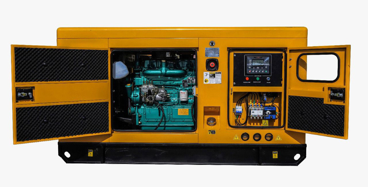 Diesel generator 500 kW in silent type