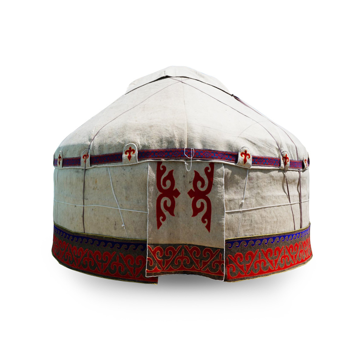 Traditional Kazakh yurt house diameter 4.5 m made of felt wholesale prices yurts