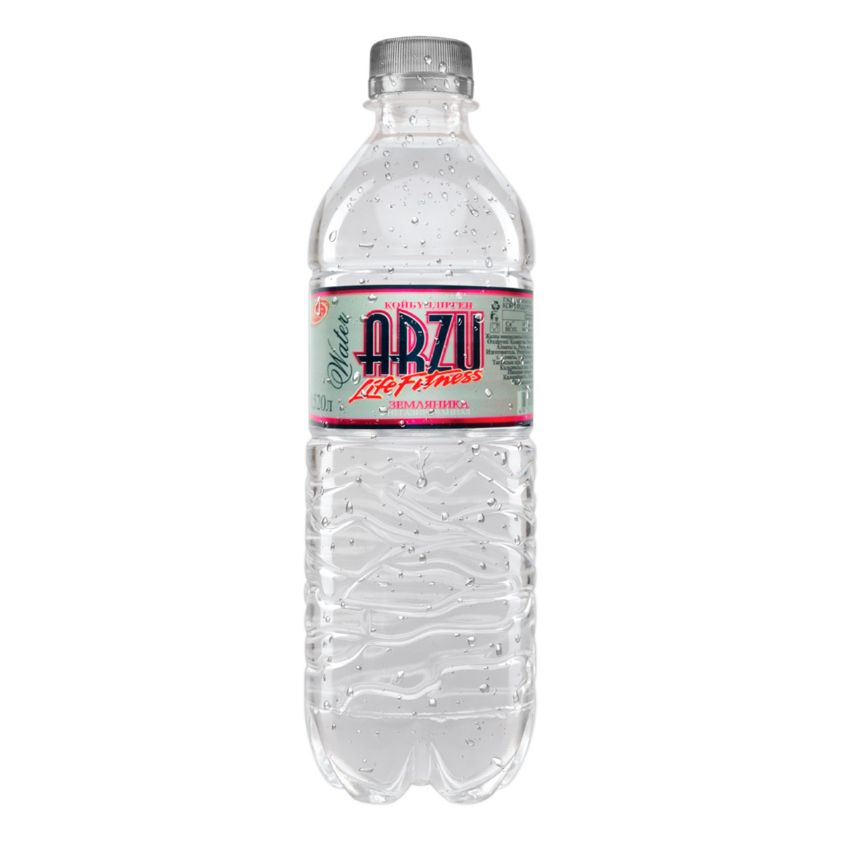 Arzu Life Fitness still strawberry water from natural ingredients, from Kazakhstan