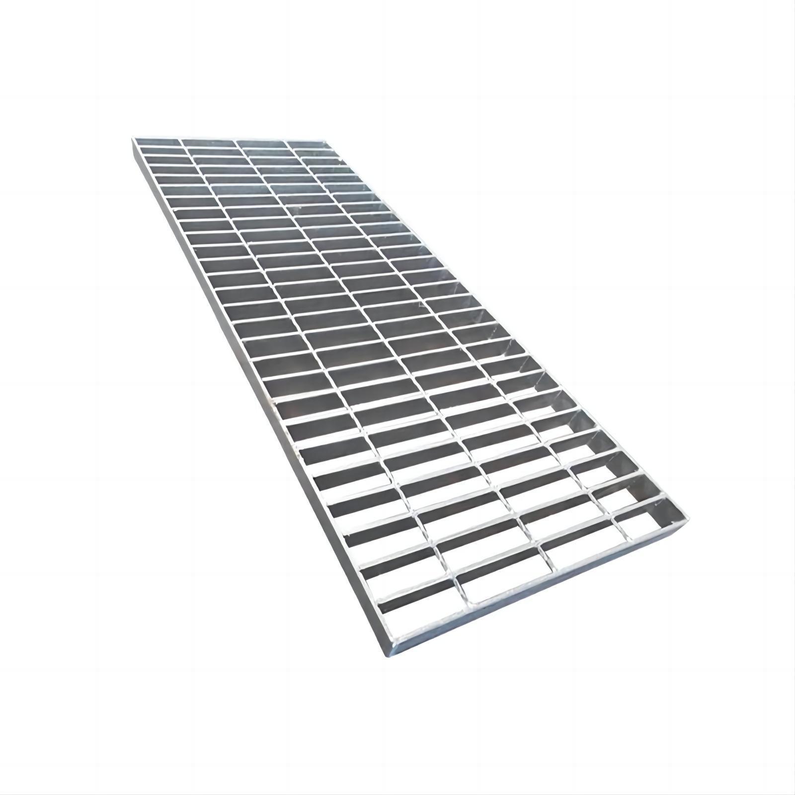 customized stainless galvanized steel grating steel bar grating for drainage platform canal cover walkway construction materials