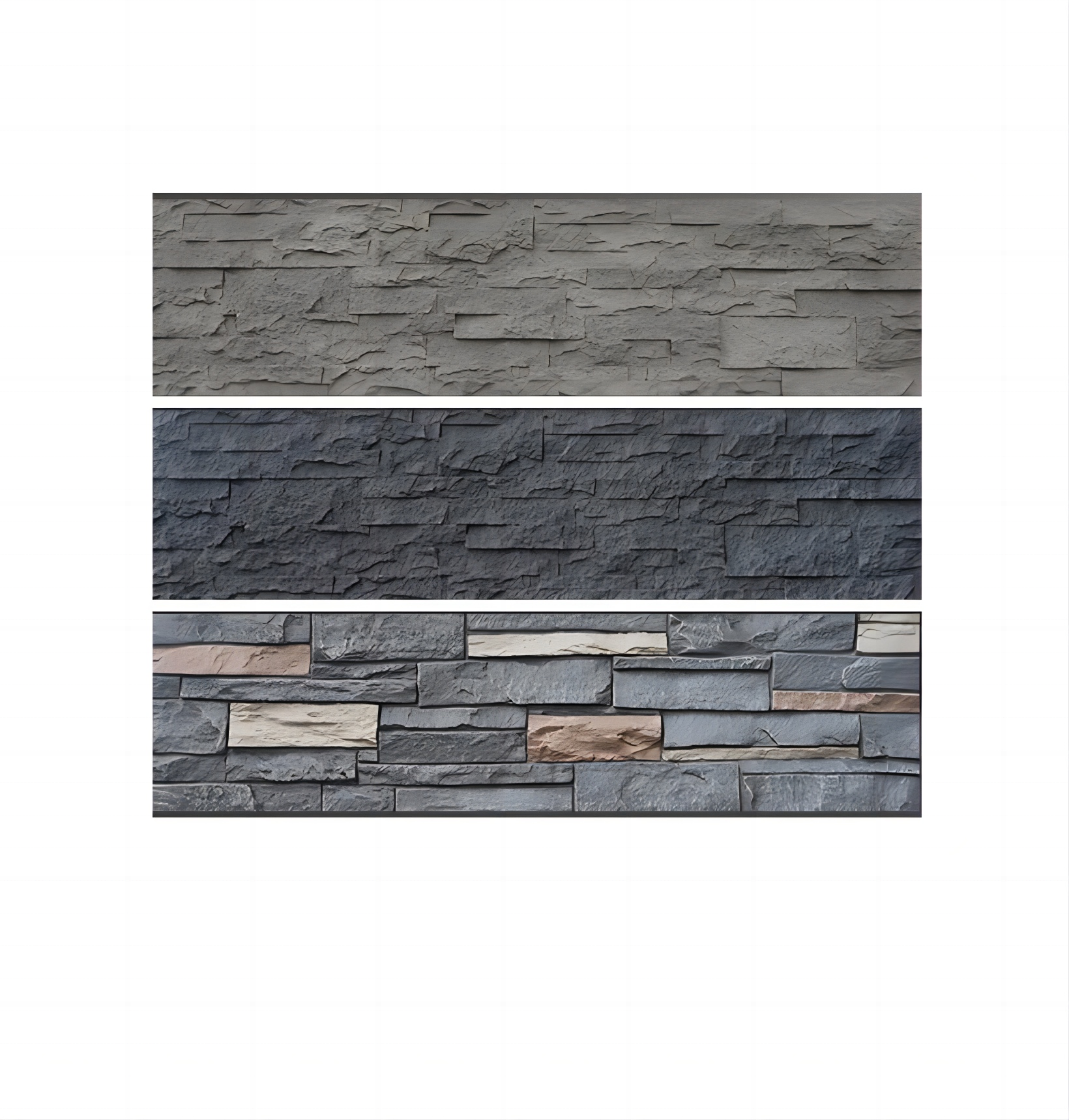 brand new pu mushroom stone lightweight faux culture PU stone polyurethane artificial stone wall panel for exterior wall