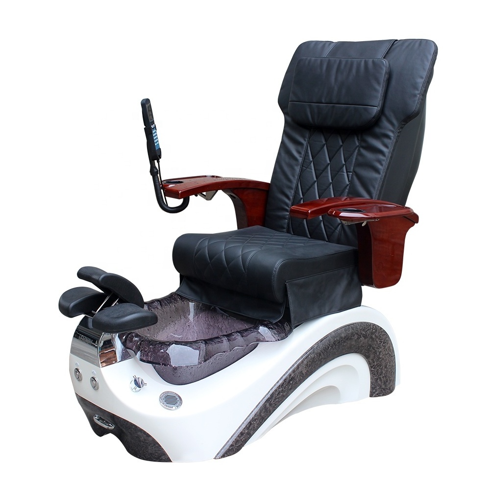 Kangmei Wholesale Modern Luxury Beauty Nail Salon Furniture No Plumbing Massage Foot Spa Pedicure Chair