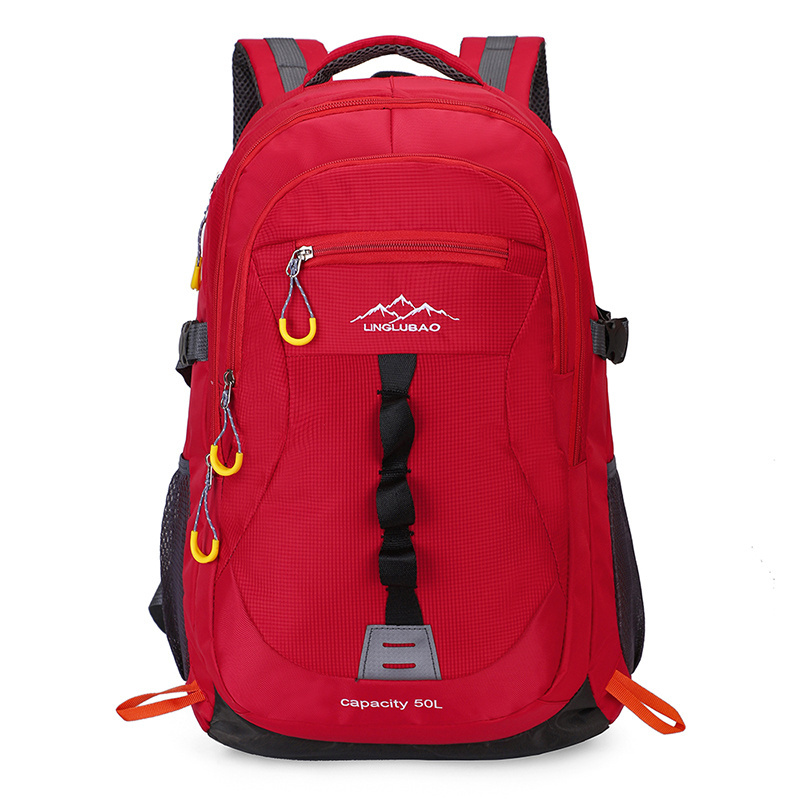 Manufacturer Customized Logo Outdoor Mountaineering Waterproof Travel Raincoat Bright Women's Men's Walking Backpack