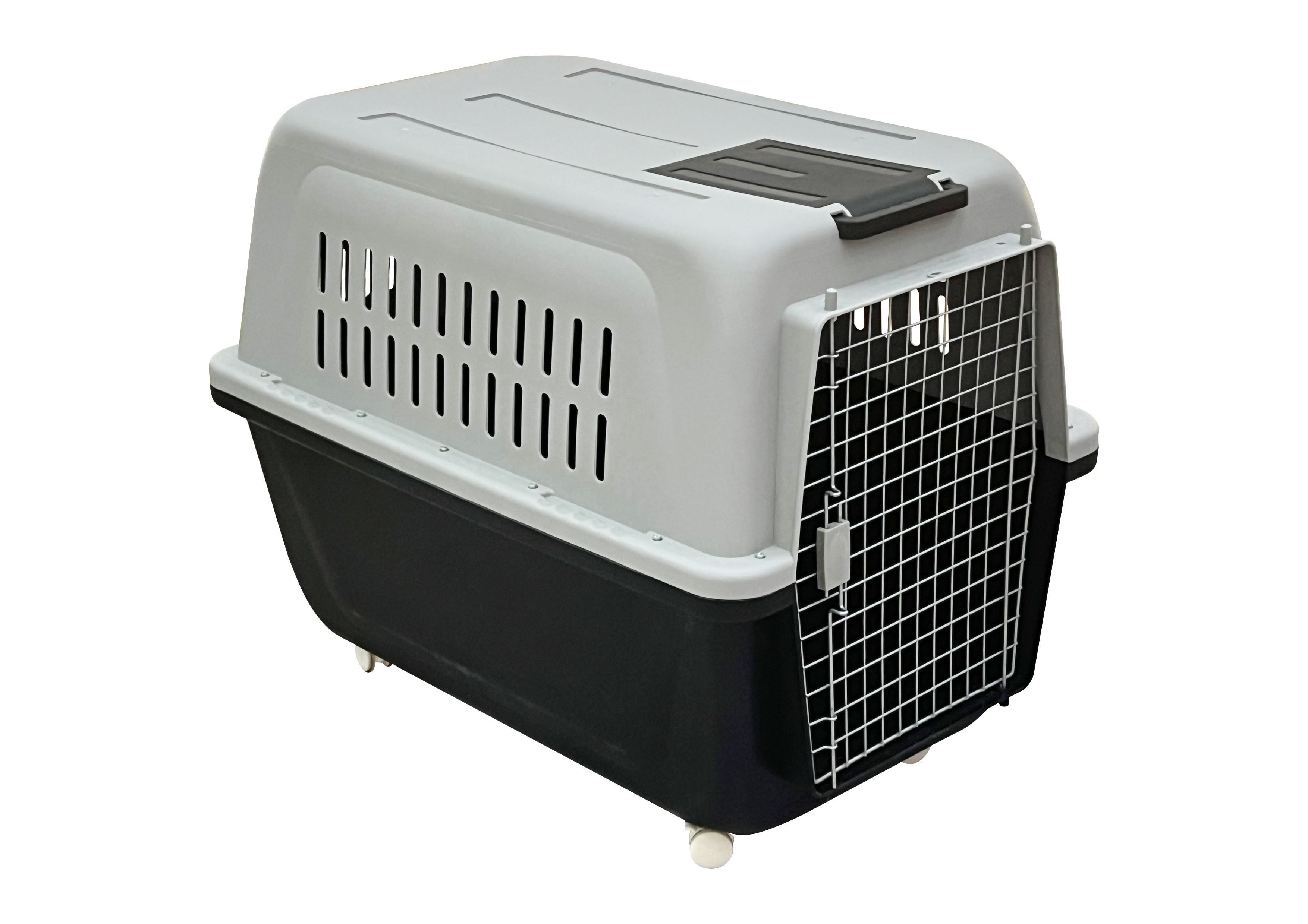 Outdoor Portable Pet Travel Easy To Move Dog Carrier Cage With Wheels For Pets Under 60kg Extra Large Size