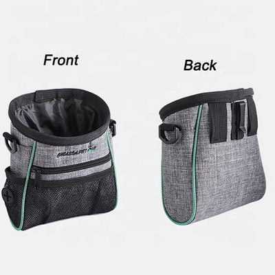 Dog Treat Pouch Dog Training Treat Pouch for Pet Dog Treat Bags with Adjustable Waist Belt Shoulder Strap Poop Bag Dispenser