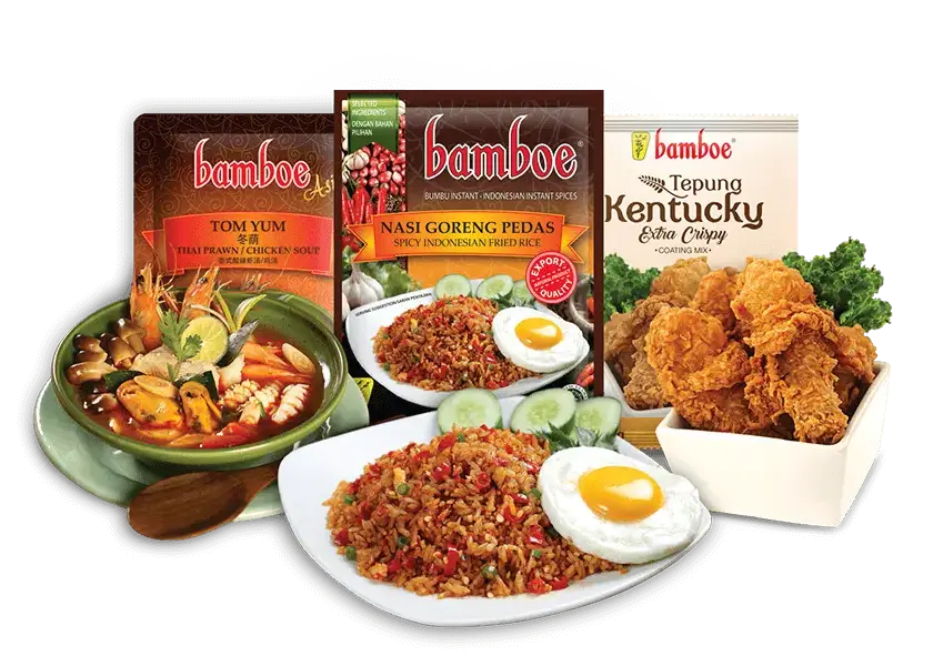 Wholesale Bamboe Instant Spices 70gr Supply Halal seasoning Ayam Kecap variant from Indonesia