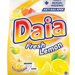 Daia Detergent Powder 1,6Kg Lemon High Effective Clean Best Price Seller Washing Powder For Laundry