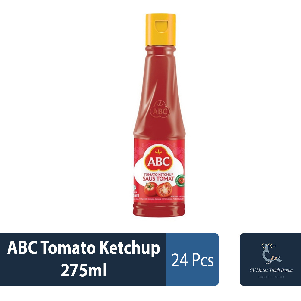 Wholesale ABC Tomato Ketchup 275ml Tomato Flavor Ketchup Sauce Carton Packing from Indonesia