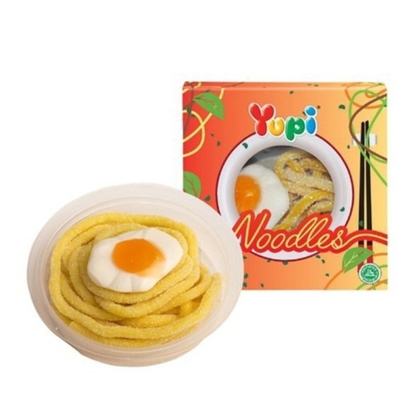 Product New Yupi Gummy Candies 23gr Pizza & Noodle Variant Fruity Chewy Packing Gummy Candy