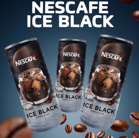 Nes cafe Coffee Drink 220ml Iced Black Flavor Delicious Popular Good Coffee Drink From Indonesia