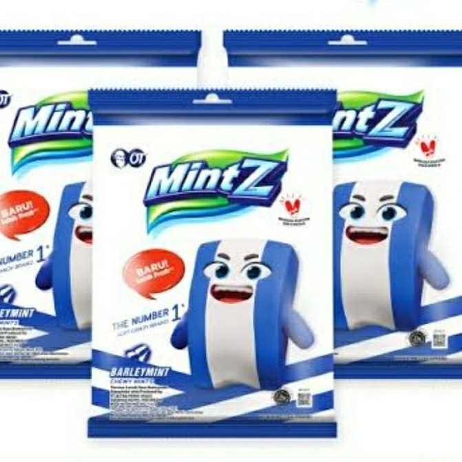 Wholesale Mintz Chewy Candy 115gr Barleymint Flavor Feature Mint Aroma Bag Packaging Favourite Mint Candy