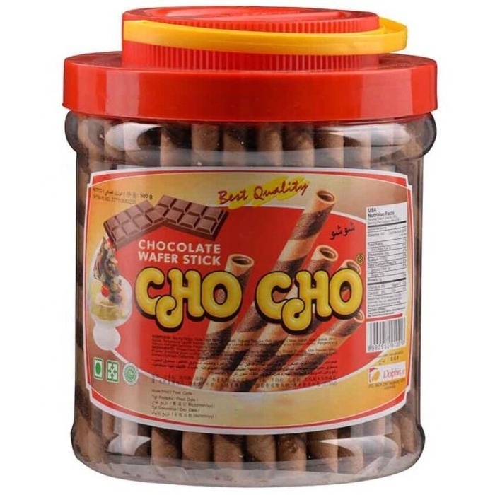 WHOLESALE Cho Cho Wafer Roll 500gr Chocolate Flavor Wafers Trending Populars Biscuits Sale