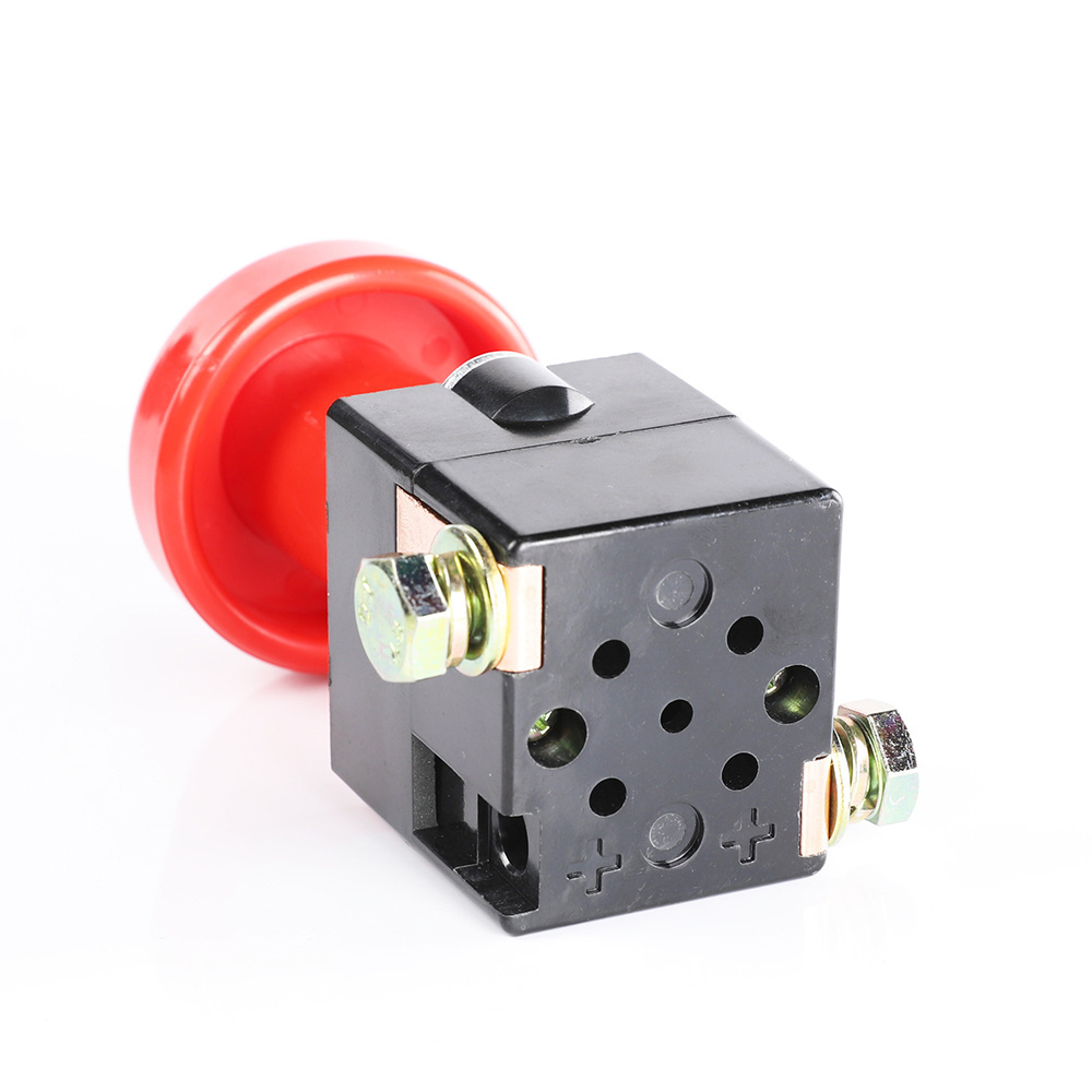 CHLASO Emergency Disconnecting Switch 80V 125A safety push button switch for automotive electrical systems