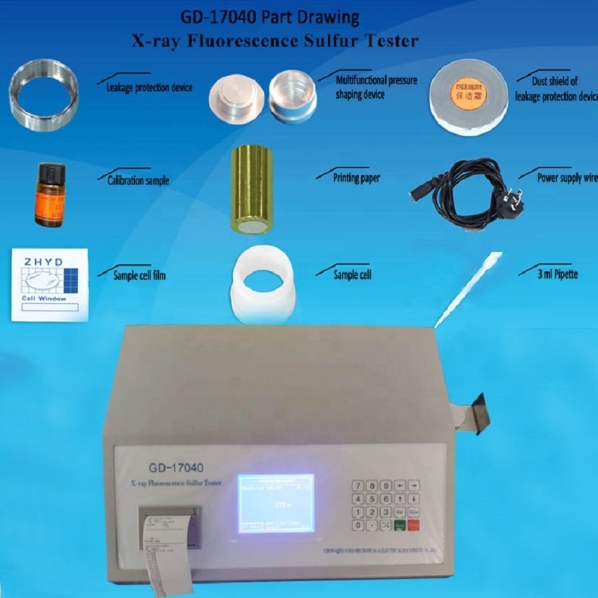 Best Seller XRF Analyzer / X-ray Fluorescence Sulfur Apparatus / Sulfur Analyzer Price