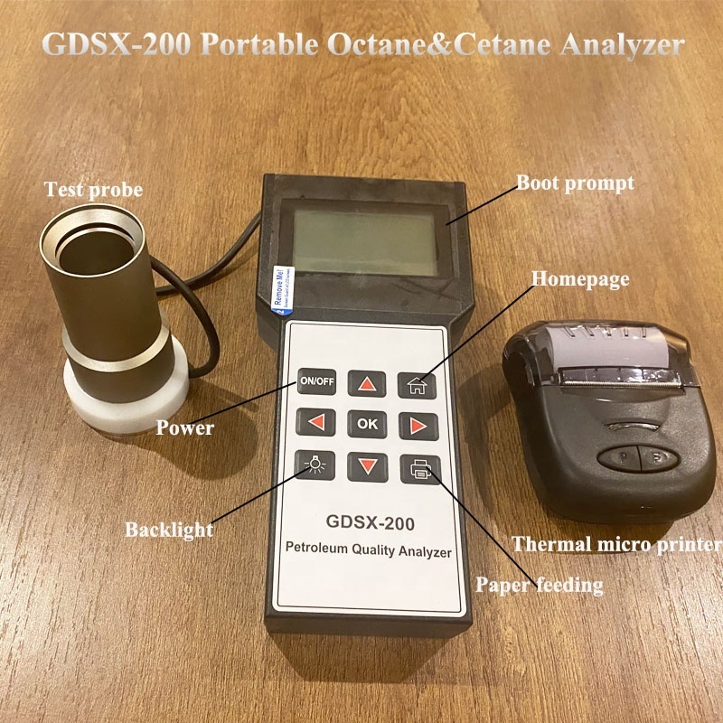 Handheld Small and Portable Gasoline Octane Tester Cetane Analyzer of Quality Tester