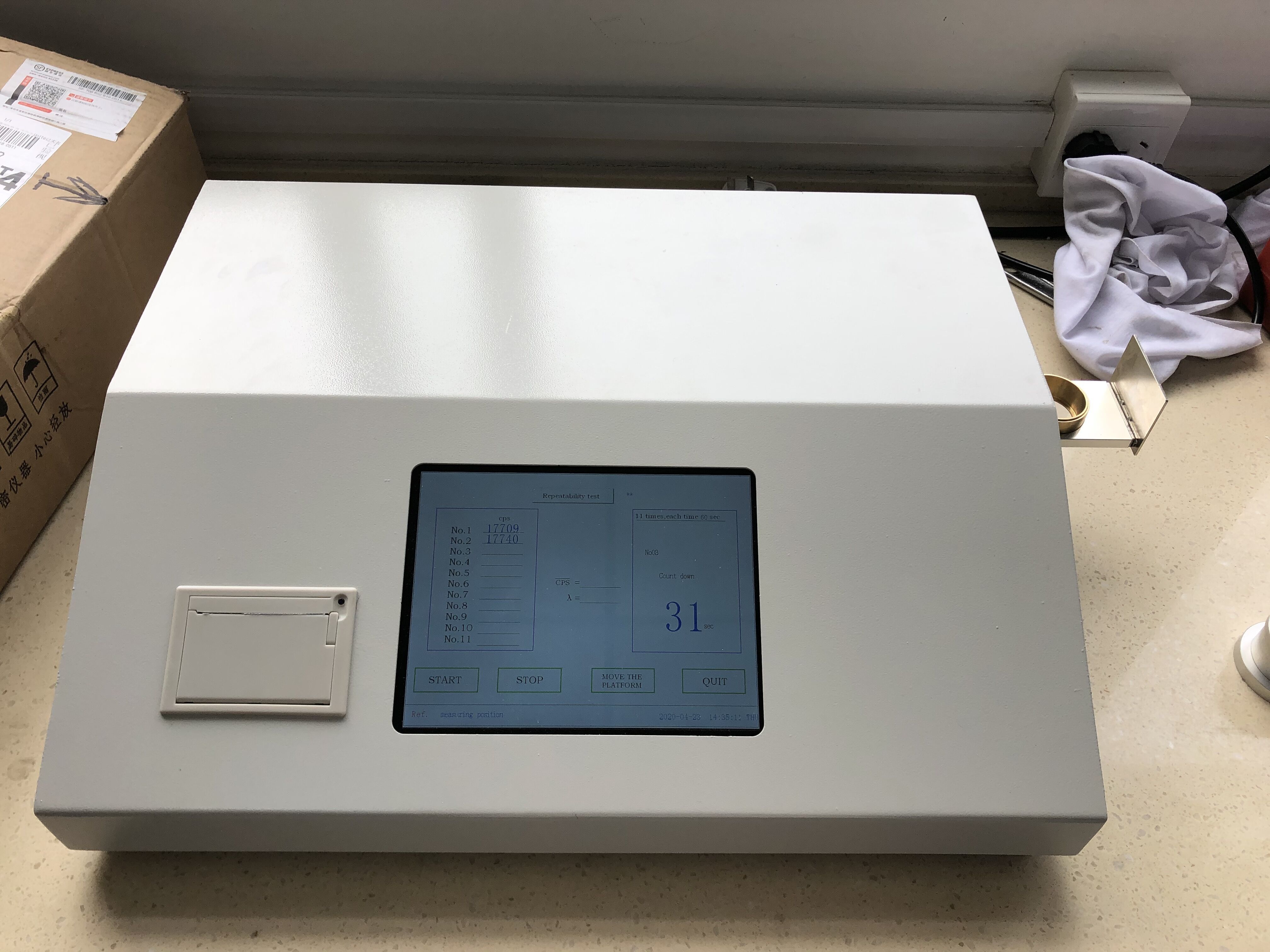 XRF Sulfur Testing Equipment For Fuel ASTM D4294 Xray Fluorescence Sulfur In Oil Analyzer