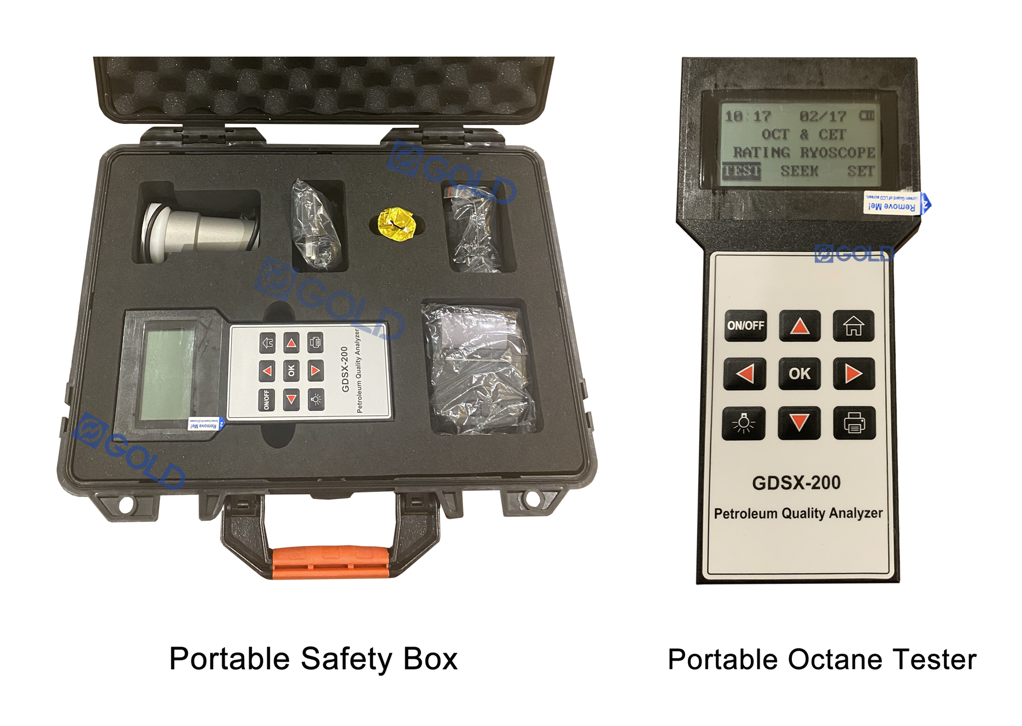 Handheld Gasoline Oil Cetane Number Detector ASTM D4737 Octane Number Analyzer ASTM D2699