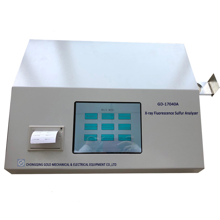 XRF Sulfur Testing Equipment For Fuel ASTM D4294 Xray Fluorescence Sulfur In Oil Analyzer