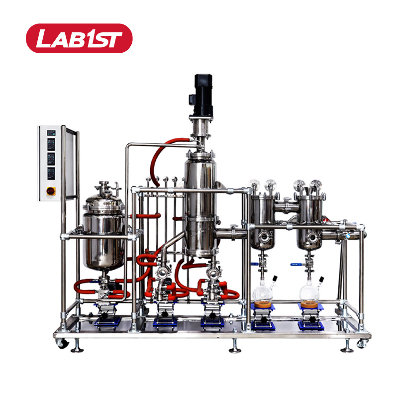 SMD-03 Short Path Distillation Equipment Wiped Film Molecular Distillation