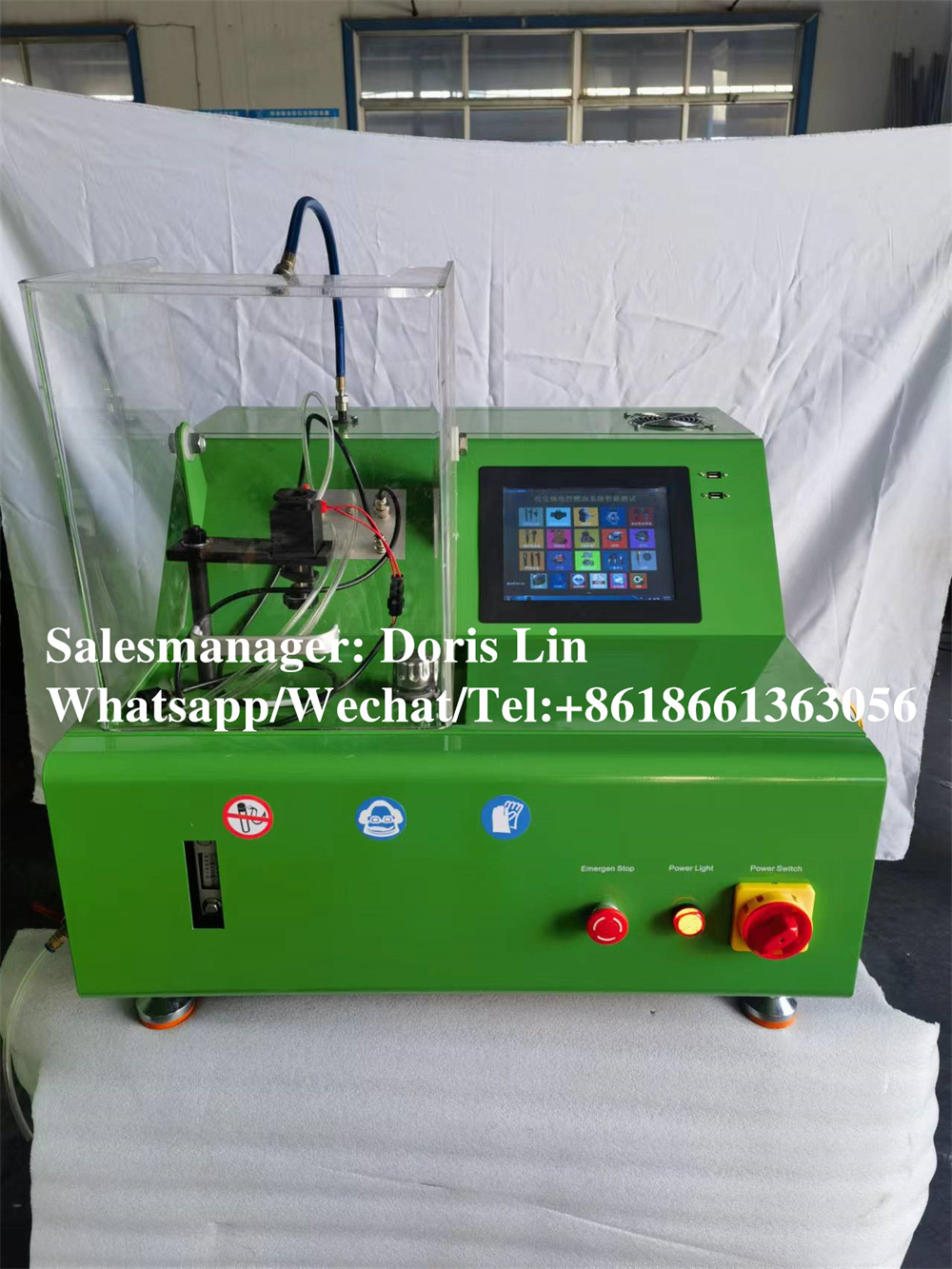 High pressure CRDI common rail injector tester EPS200 mini nozzle fuel injector equipment EPS205