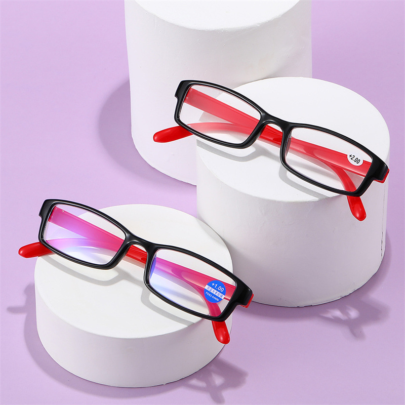 Fashion anti blue light elderly cross-border small frame presbyopia glasses high-definition reading glasses