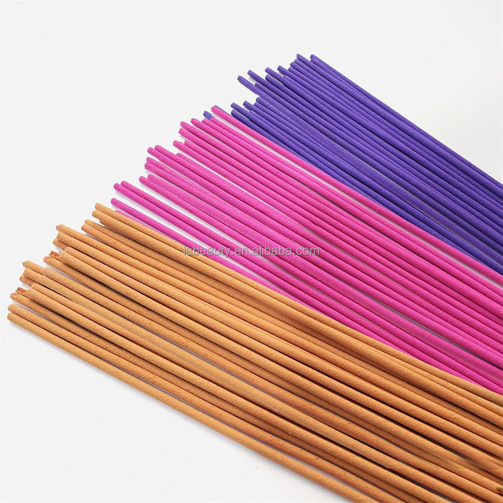 Natural unscented incense stick wholesale custom handmade bamboo raw agarbatti incense sticks high quality sandalwood supplier