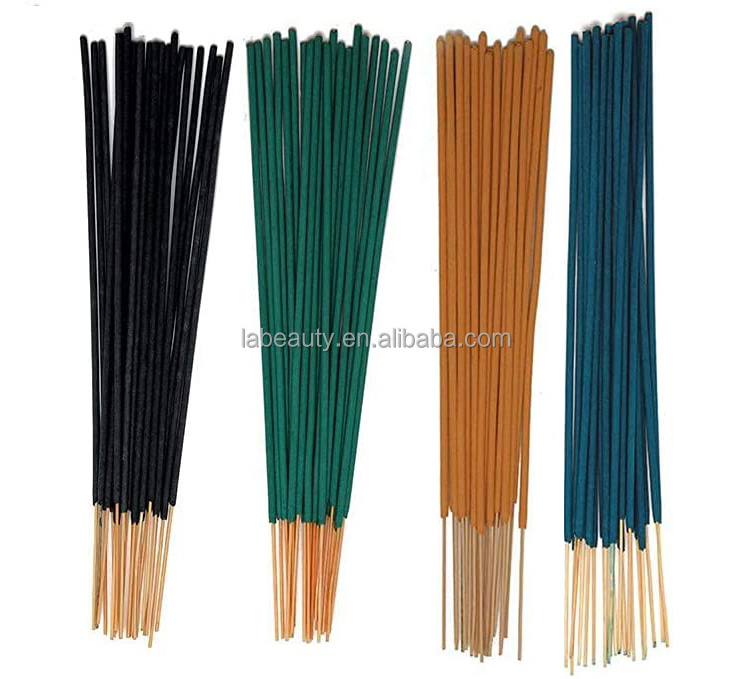 Natural unscented incense stick wholesale custom handmade bamboo raw agarbatti incense sticks high quality sandalwood supplier