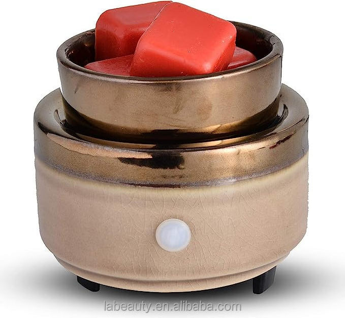 Wholesale electric candle wax warmer scented wax melts burner Christmas touch sensitive 3d aroma lamp wax melt burner