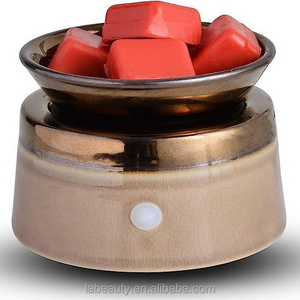 Electric Candle Wax melt Warmer 3-in-1 Ceramic Wax Melter Warmer Essential oil burner for Home Office Decor in stock