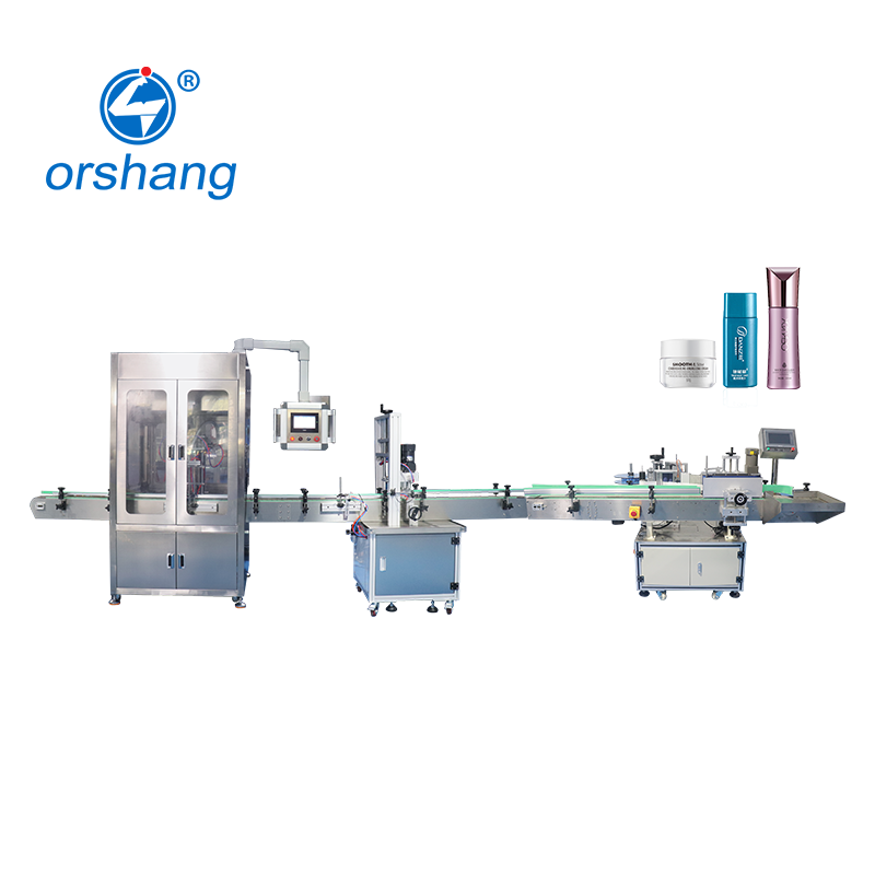 Full Automatic Cream Shampoo Bottle Filling Machine Hand Wash Liquid Soap Filling Packing Capping and Labeling Machines