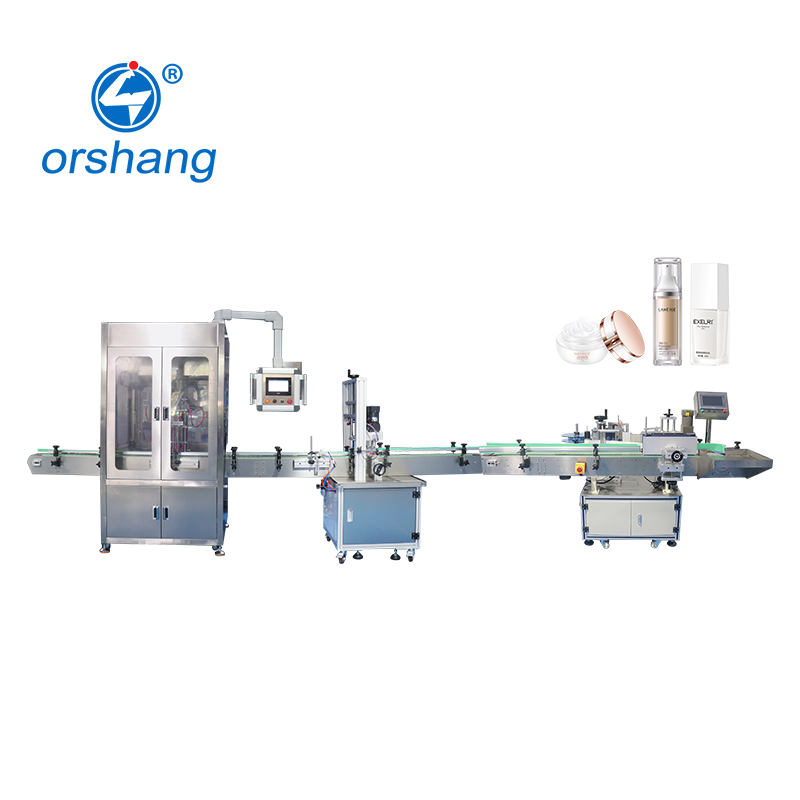 Full Automatic Cream Shampoo Bottle Filling Machine Hand Wash Liquid Soap Filling Packing Capping and Labeling Machines