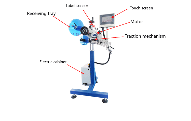 Factory Price Automatic Top Box Bag Carton Book Express Packaging Automatic Labeling Machine