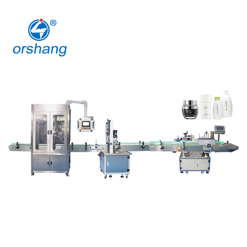 Full Automatic Cream Shampoo Bottle Filling Machine Hand Wash Liquid Soap Filling Packing Capping and Labeling Machines