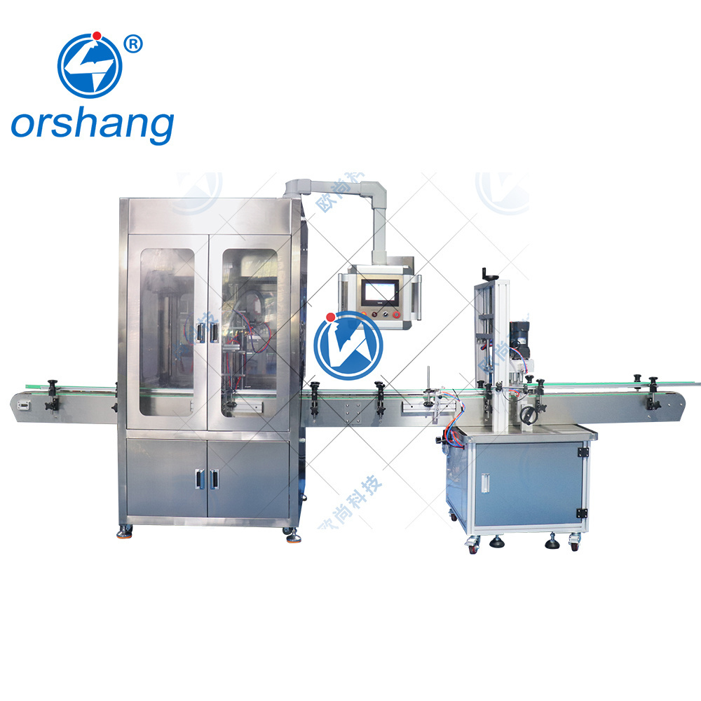 Orshang Automatic Liquid Filling and Capping Machine Automatic Viscous Liquid Filling Machine Pneumatic Liquid Filling Machine